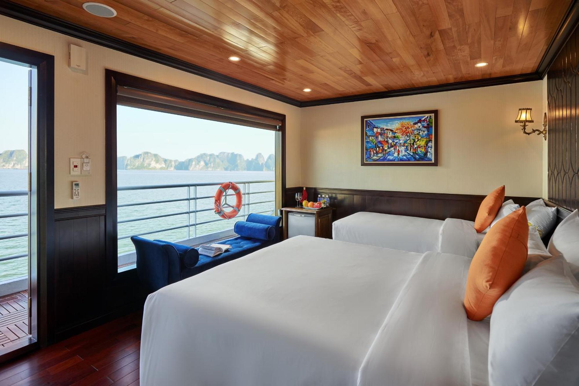 Halong Dragon Bay Cruise Hotel Ha Long Bagian luar foto