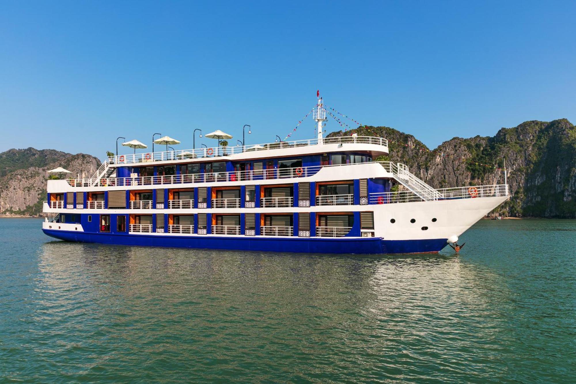 Halong Dragon Bay Cruise Hotel Ha Long Bagian luar foto