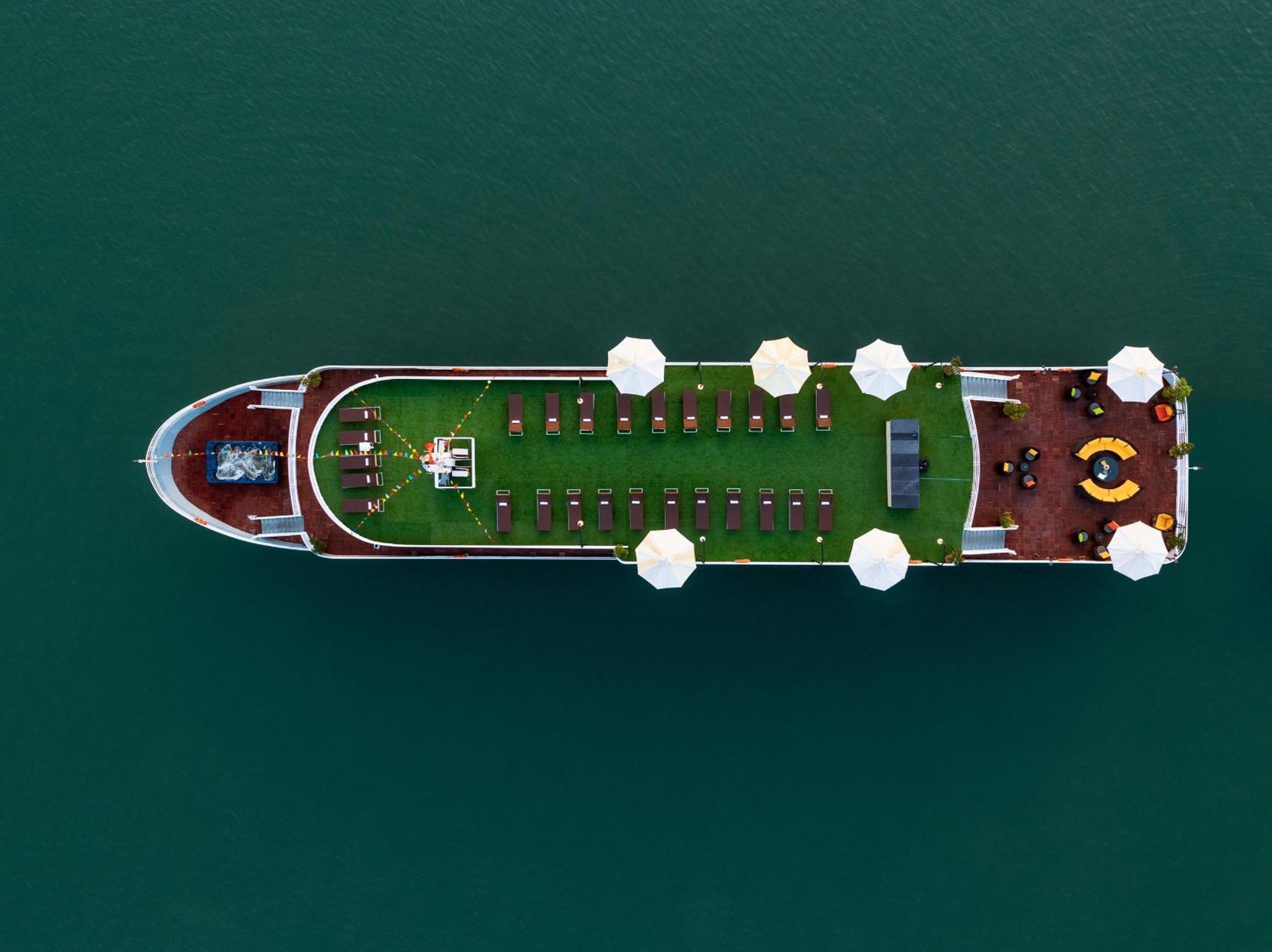 Halong Dragon Bay Cruise Hotel Ha Long Bagian luar foto