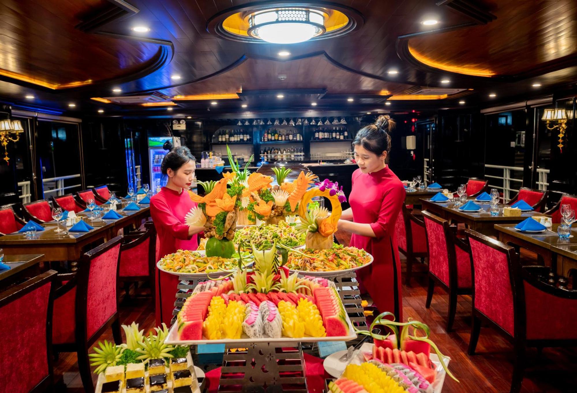 Halong Dragon Bay Cruise Hotel Ha Long Bagian luar foto